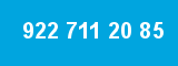 922 711 20 85 922 711 20 85
